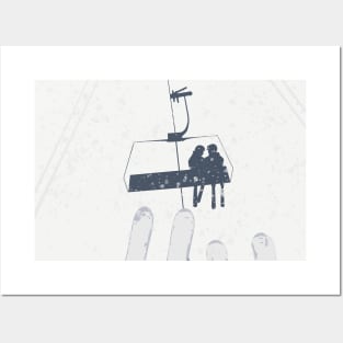 Skier Gift Idea Posters and Art